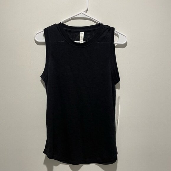 Athleta Women’s Breezy Tank Top Black Size XS NWT - Picture 1 of 5